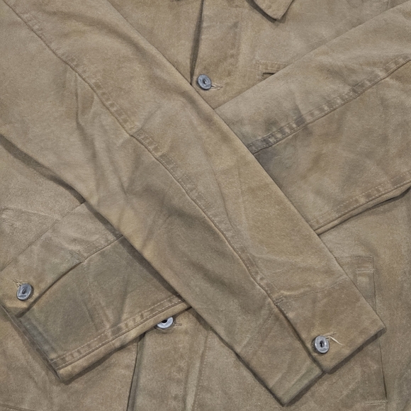 Rogue Territory Waxed Supply Jacket in Tan M - Picture 7 of 12